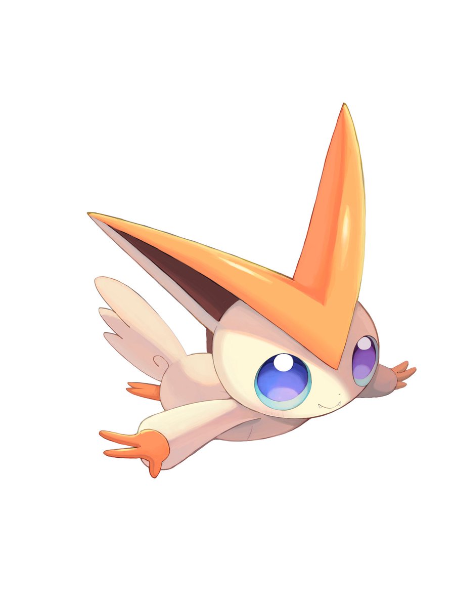 Dragon_star213's tweet image. ビクティニちゃん！