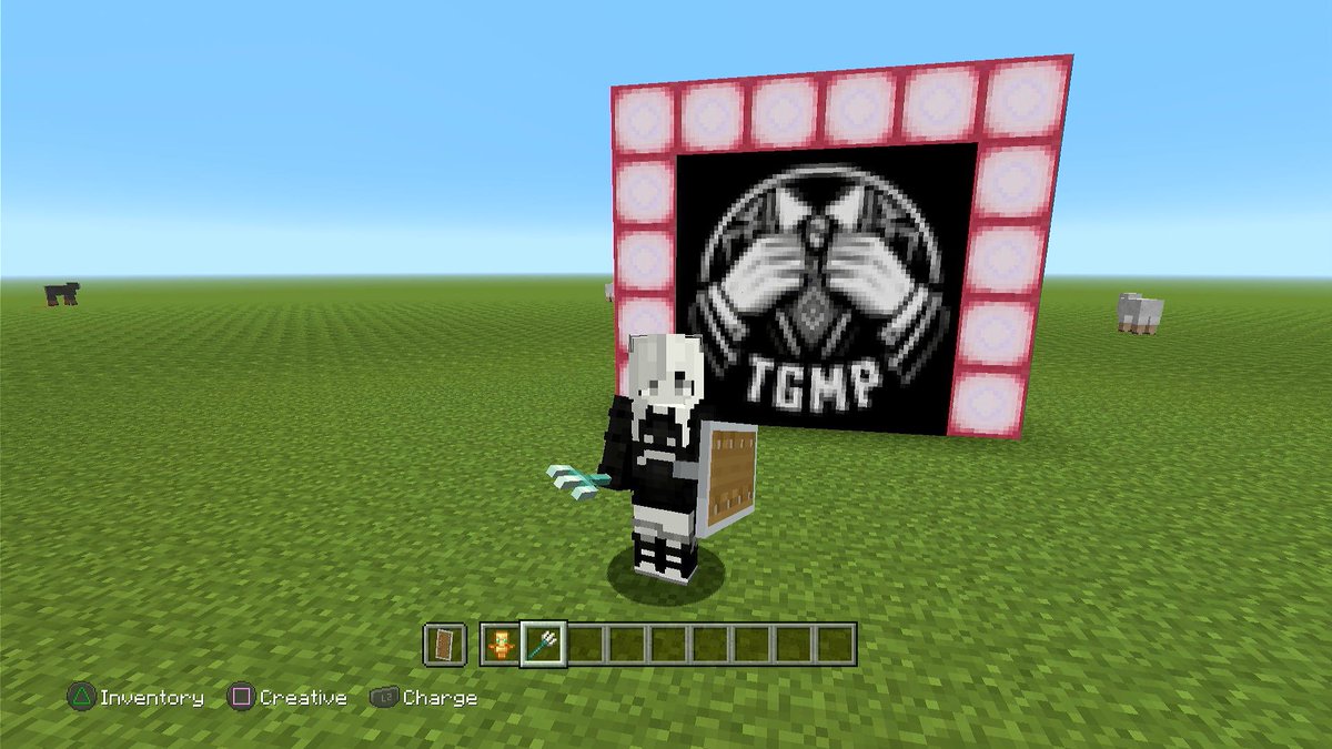TheGamingModz's tweet photo. Got custom skins working on Minecraft PS4 Legacy Edition! 🔥🧱 Never thought I’d pull it off but here we are. #MinecraftPS4 #LegacyEdition https://t.co/byrzbllM1x