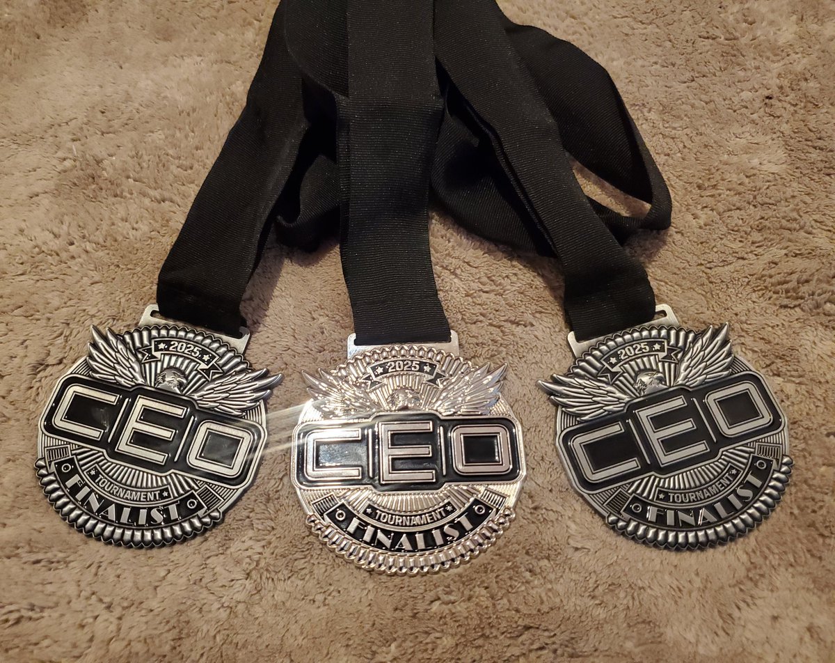 CEO/Storm is over and I managed to win 3 medals! AGAIN??

2nd SMX (Behind <a href="/DDRChad/">DDRChad</a> with the craziest ending to a tournament.They 100% deserved that belt.)

2nd SMX Teams w/ <a href="/Sh1nobee/">Lauren(?) ➡️ MAGfest!!</a>
4th PIU Phoenix 
Top 8 DDR A3

Much love to everyone I got to see at #CEO2025. Yall keep me going