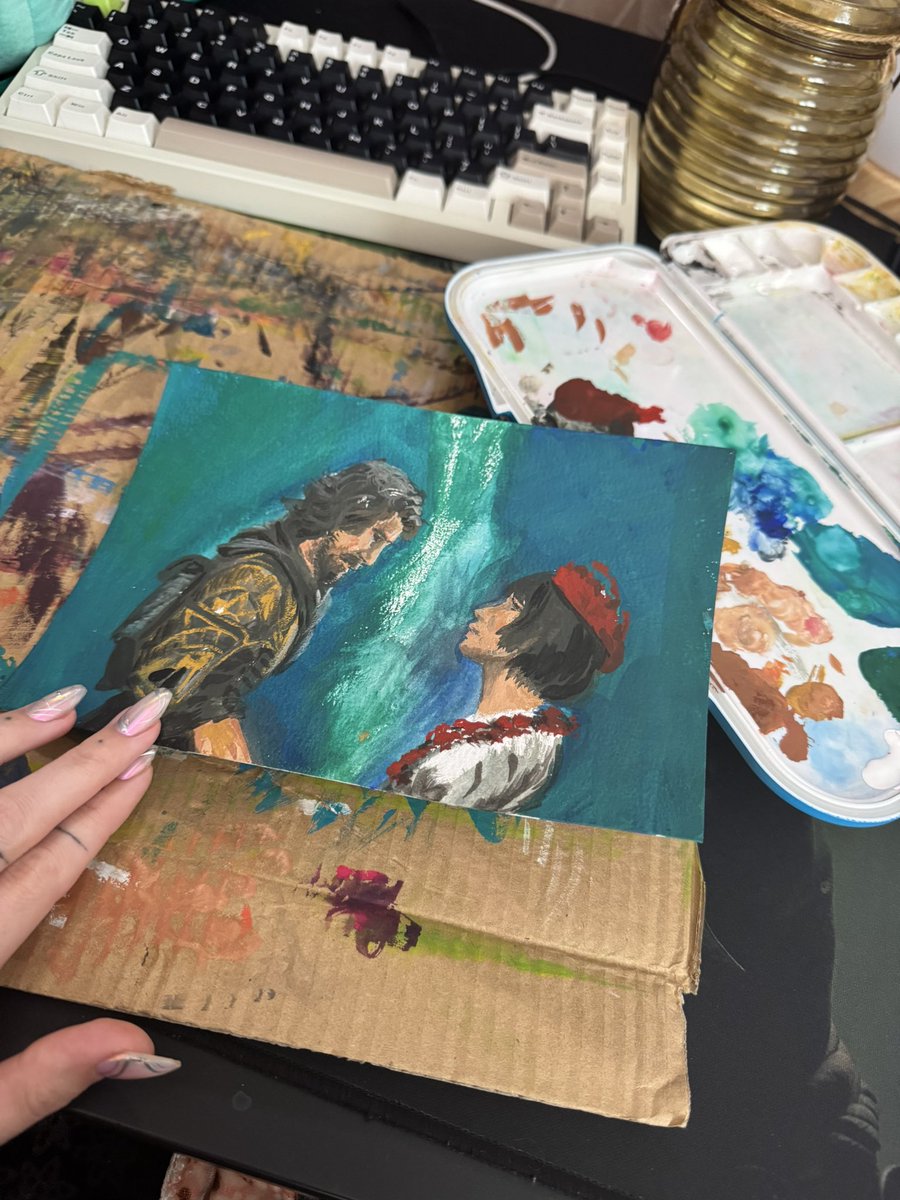 live to finish this lil Gustave and Sophie and maybe start something new after 😌 twitch.tv/leah