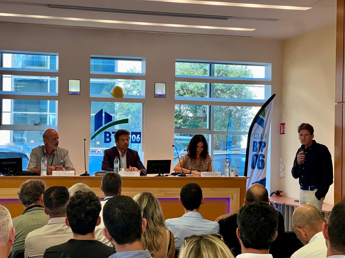 FBTP06's tweet image. 🤝 [ RENCONTRE ]

Ce matin, la FBTP06 a organisé une rencontre pour les adhérents, à l’initiative de Jérôme IVANEZ, Président de la Section Travaux Publics et Routiers.

📍L’objectif ? Faire un tour d’horizon des projets d’investissements BTP portés par le Département 06.
