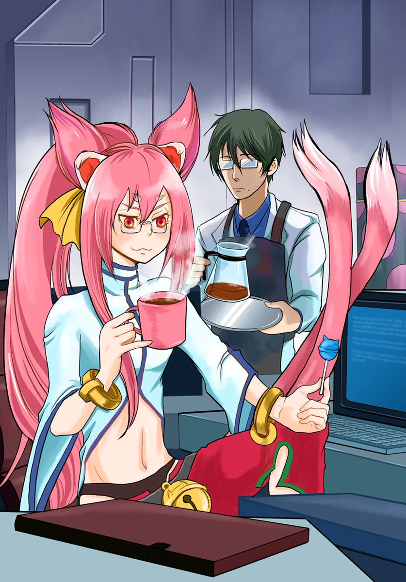 The professor's coffee bitch is among the most important jobs at the foundation.

If she isn't properly caffinated, fatalities and firings go up 6,000%

Shame that the good ones always end up addicted to her cock within three days.