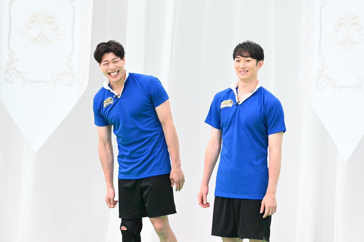 athlaction_NTV's tweet photo. ／
#アスラクションパーク
6/22(日)午後2時 放送🎡
＼

1️⃣st アスラクションは…

🏐アタック THE キャリー🏐
バブルガードを装備🫧
強烈サーブから逃げ切りゴールドボールを運べ‼️

番人は
#清水邦広 さん
#柳田将洋 さん

最強アスリートに追い込まれるも⁉️👀💚

#日本テレビ 
#アスラクション https://t.co/U26owsRfD9