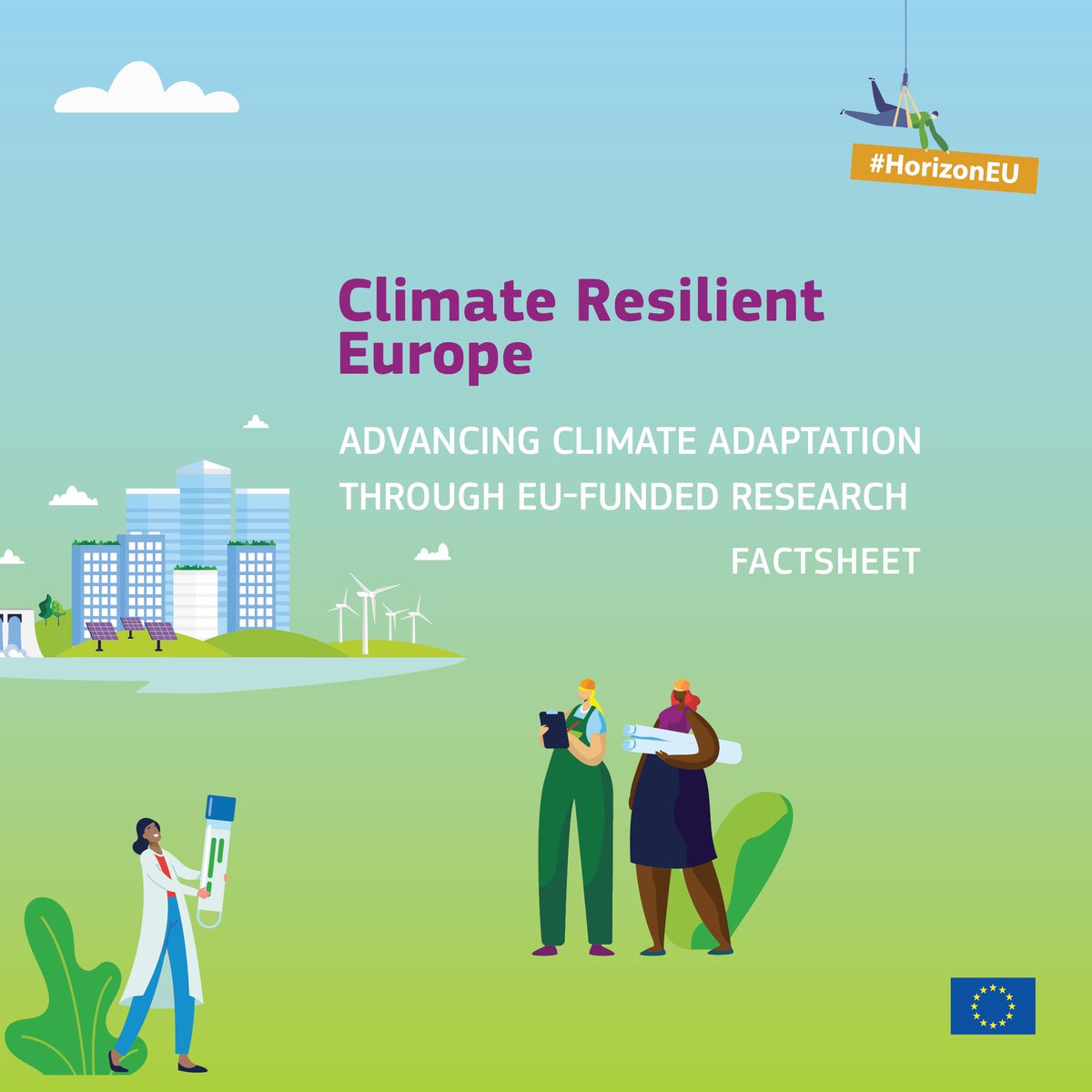 cinea_eu's tweet photo. The #ECCA2025 Conference has just kicked off. 
We are proud to be here and support so many projects working on #ClimateAdaptation.
We have prepared a factsheet of 18 #HorizonEU funded projects, addressing critical dimensions of adaptation.
Check it 👇 https://t.co/RuxnXiTzlH https://t.co/HtS8Tp2AAl