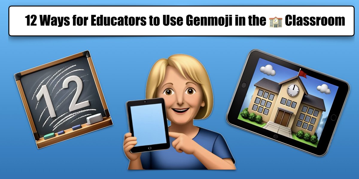 Karen Bosch (@karlyb) on Twitter photo My new post at the Apple Education Forum: 12 Ways for Educators to Use Genmoji in the Classroom: education.apple.com/resource/25001… <a href="/AppleEDU/">Apple Education</a> #aiartcommunity #aiart #applelearningcoach #ADEdu My new post at the Apple Education Forum: 12 Ways for Educators to Use Genmoji in the Classroom: education.apple.com/resource/25001… <a href="/AppleEDU/">Apple Education</a> #aiartcommunity #aiart #applelearningcoach #ADEdu
