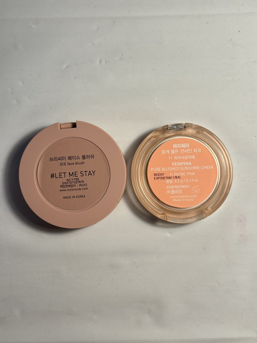 bloomingsystemm's tweet photo. ส่งต่อ 3ce สี let me stay 300 กับ pepipera สี 11 250 รวมส่งทั้งสองค่ะใช้ไปไม่ถึง 20% ปล่อยเพราะสีไม่เข้ากะผิวคั้บทักมาขอดูเพิ่มเติมได้นะคะ ขอคนรับได้ค่า 🥺 https://t.co/TNGawWQ5ij