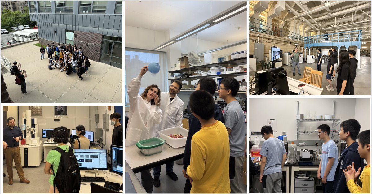 New York Structural Biology Center (@nysbc_science) on Twitter photo NYSBC welcomed students from <a href="/BrooklynTech_HS/">Brooklyn Technical High School</a>. We dived into NMR, X-ray, and cryo-EM to explore the molecular machines that drive life. This visit covered advanced techniques and hands-on experience with state-of-the-art equipment. NYSBC welcomed students from <a href="/BrooklynTech_HS/">Brooklyn Technical High School</a>. We dived into NMR, X-ray, and cryo-EM to explore the molecular machines that drive life. This visit covered advanced techniques and hands-on experience with state-of-the-art equipment.