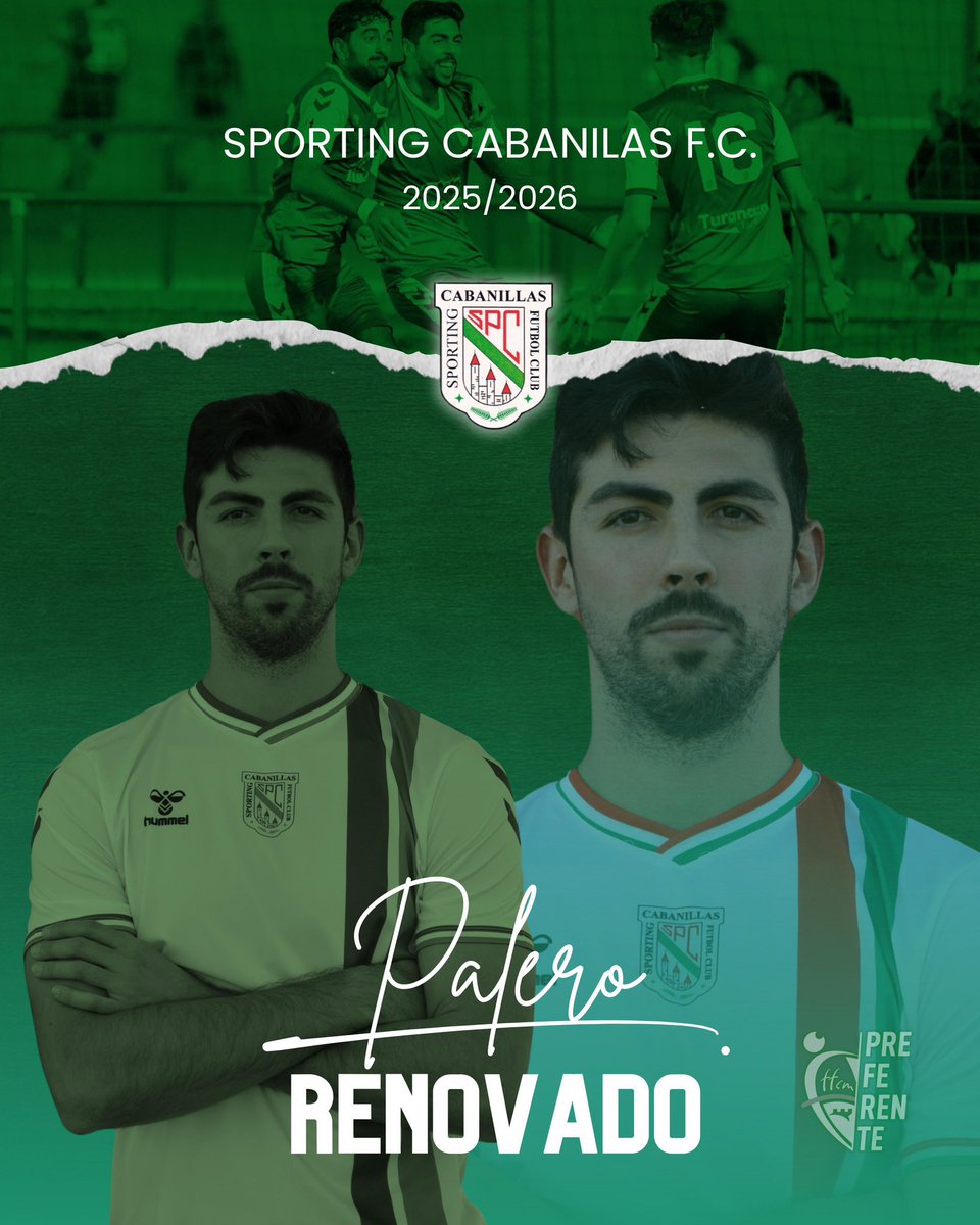 EL PRIMER FICHAJE ® (@elprimerfichaje) on Twitter photo 🟢 OFICIAL - SP CABANILLAS 🔴
🤝 Renovación - Javi Palero
#PreferenteCLM <a href="/Sp_Cabanillas/">Sporting Cabanillas</a> 🟢 OFICIAL - SP CABANILLAS 🔴
🤝 Renovación - Javi Palero
#PreferenteCLM <a href="/Sp_Cabanillas/">Sporting Cabanillas</a>