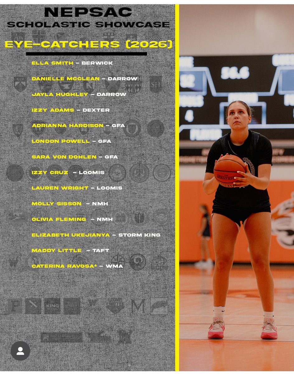 IEXCEL player Lauren Wright (2026) was highlighted at the NEPSAC high school showcase in June. You can see her at Hoosier Heat in Indiana July 9th- 12th and Select Showcase in Ohio July 13/14th  and National Championship in Kentucky July 19th- 21st.