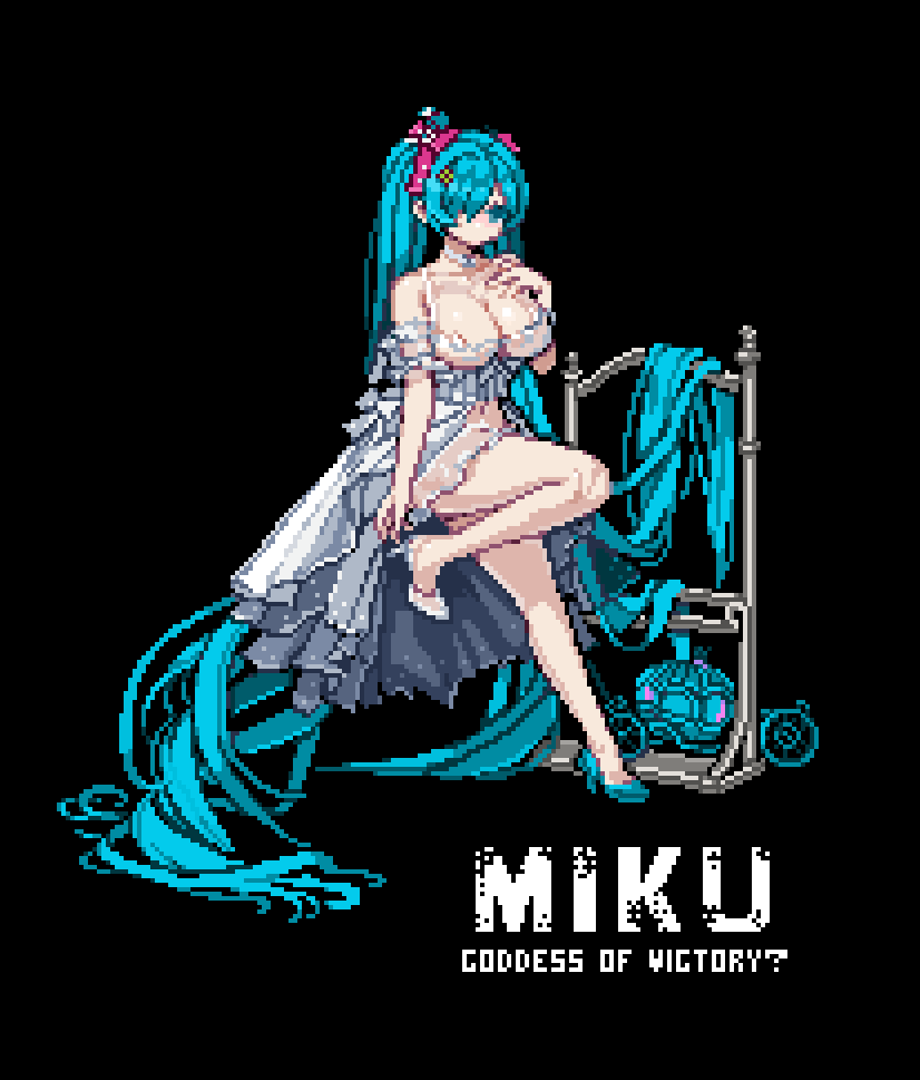 #NIKKE #ニケ #ドット絵 
シンデレラでした・・・
しんどすぎる、椅子は・・・また今度
おやすみなさいm(__)m