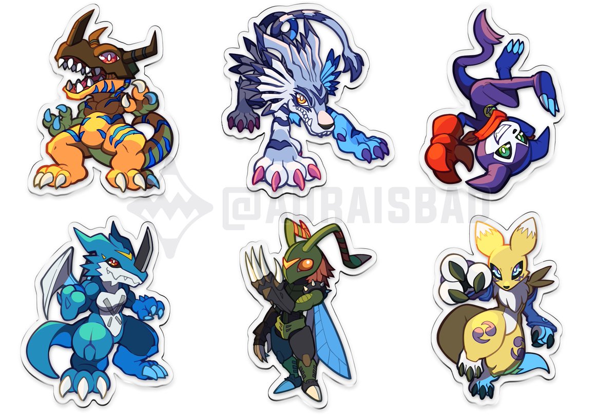 Digimon designs complete!