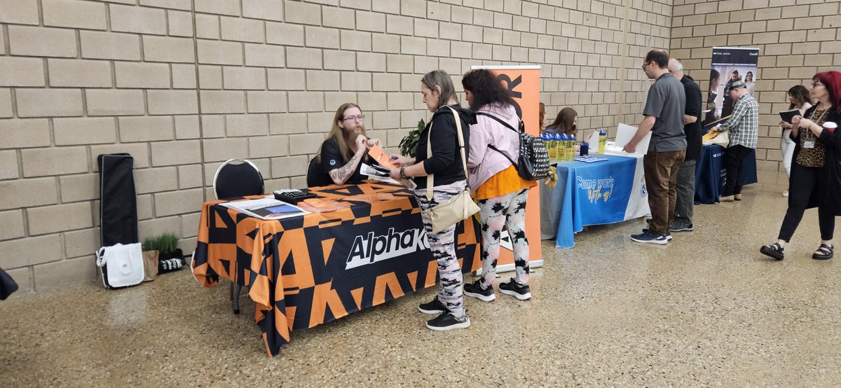 AlphaKORGroup's tweet photo. We had a great time last week at the Windsor-Essex Inclusive Hiring Fair!
We stand with the cause of inclusive hiring while meeting some awesome talent from Windsor-Essex. 💼
Thanks to WEEG once again for hosting! 🙌
#WEEG #InclusiveHiring #AlphaKOR #WindsorEssex https://t.co/1w7DlAenUj