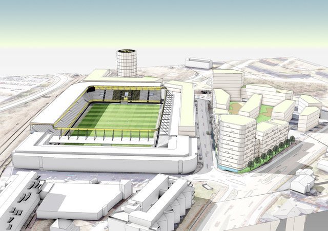 FezFuz's tweet photo. @Seanrosk @eliashetlehagen Vi er avhengig av at Kommunen omregulerer parkeringsplassen utenfor til boligformål. Som vil finansiere en ombygning av tribunen bak mål https://t.co/XPRKjb9qQB