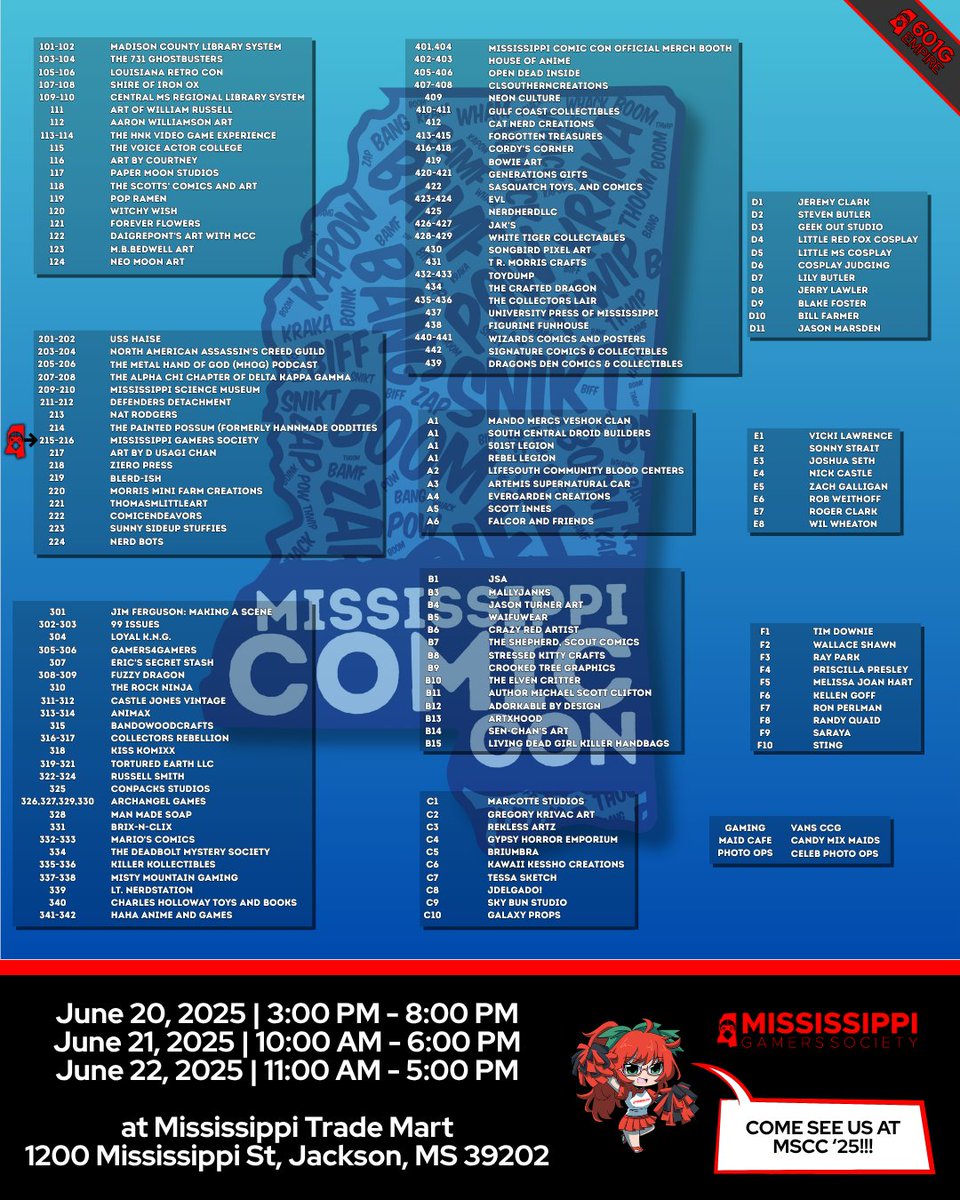 thereal601G's tweet photo. 🎉 601G IS BACK AT MS COMIC CON 2025! 🎮

Mississippi’s Premier Gaming Community is evolving — and you’ll get a first look at what that means!

🚀 Exclusive first look at the 601G Empire expansion (new divisions, projects, and services)

#601G #MSComicCon https://t.co/3PGAKh0EI0