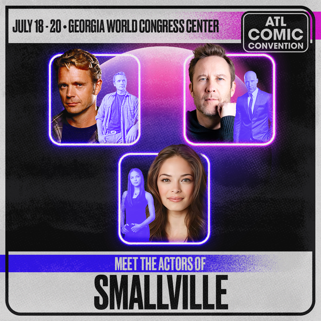 ATL Comic Convention (@atl__cc) on Twitter photo π£ Meet your favorite Stars of Smallville:<a href="/John_Schneider/">John Schneider</a>, <a href="/michaelrosenbum/">Michael Rosenbaum</a>, and Kristin Kreuk ATL Comic Convention!!
π Join us July 18th-20th, get your tickets: bit.ly/43SpM0x π£ Meet your favorite Stars of Smallville:<a href="/John_Schneider/">John Schneider</a>, <a href="/michaelrosenbum/">Michael Rosenbaum</a>, and Kristin Kreuk ATL Comic Convention!!
π Join us July 18th-20th, get your tickets: bit.ly/43SpM0x