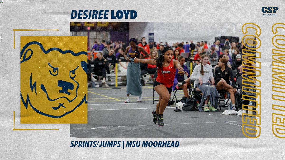 Help us in welcoming transfer from MSU Moorhead Desiree Loyd to the team!