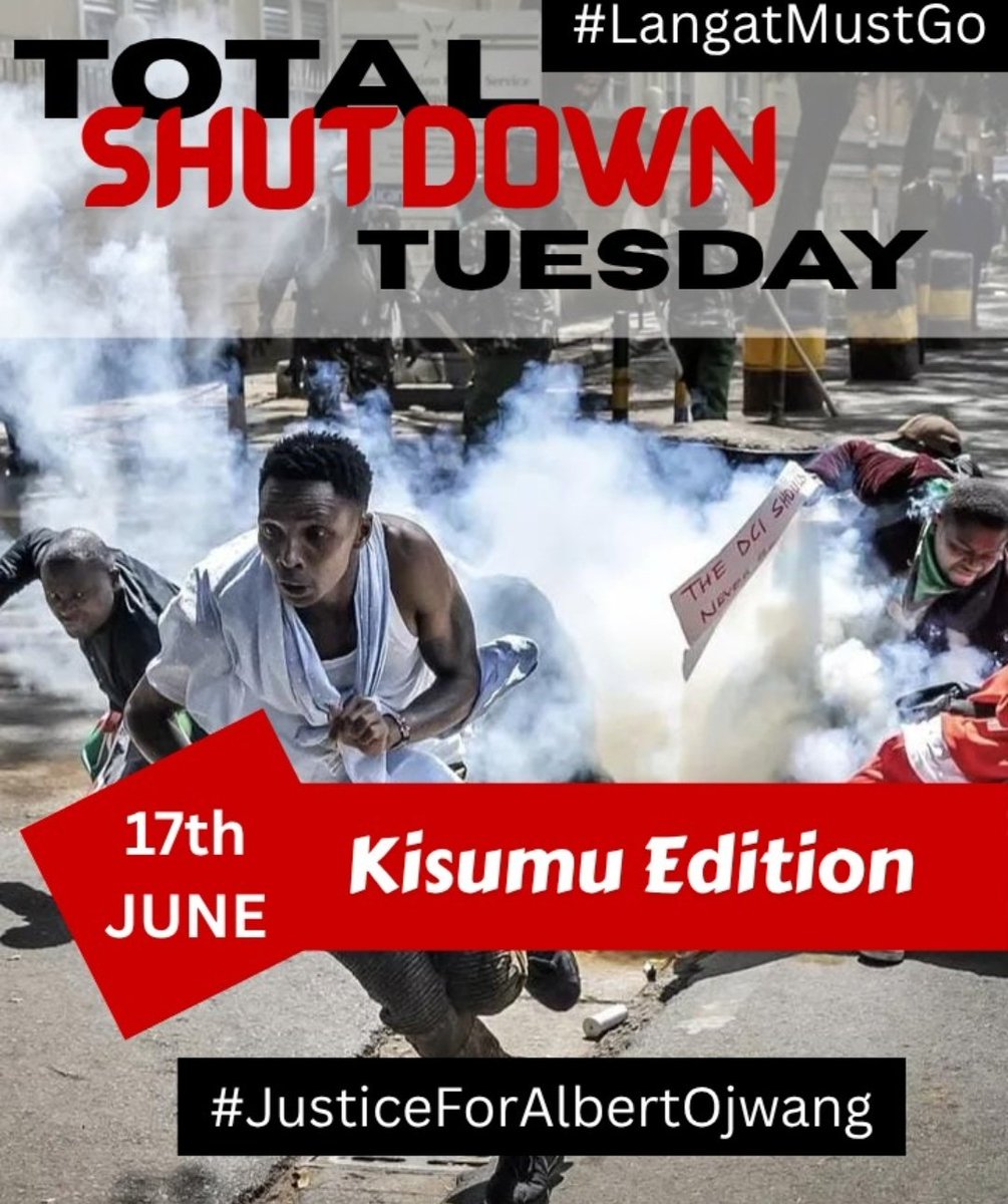 solo_ambuku's tweet photo. @bungomaduke You don't cast out demons by "kuwaimbia mapambio ya kutendereza", the #Constitition was achieved by blood and sweat, let real men tough it out. Burial rice is delicious until it's cooked in your compound! To get #JusticeForAlbertOjwang , #ArrestEliudLagat the DIG. #Maandamano 💪🏾 https://t.co/L80u0K45ax