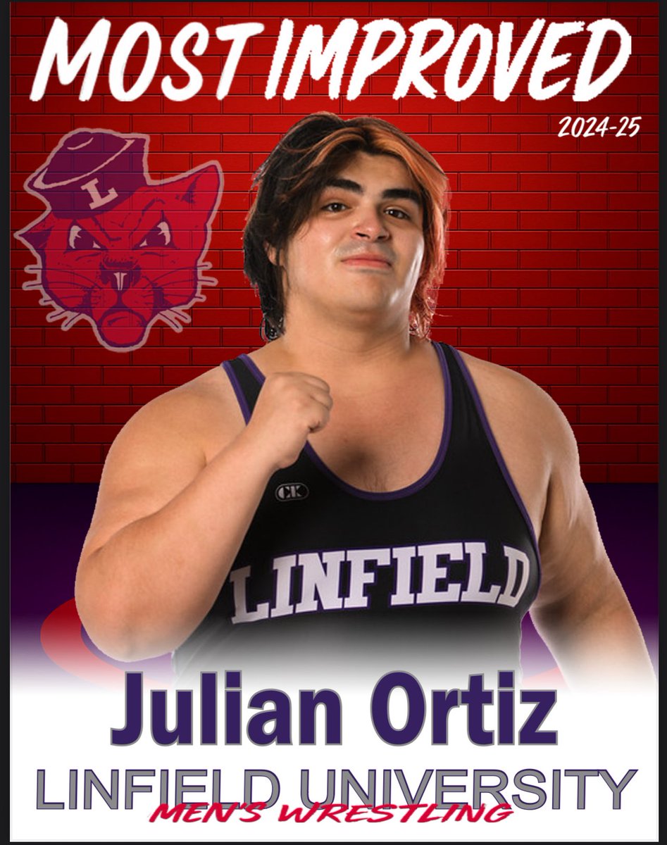 Congrats to Ami and Julian, who made big strides this year! #MatCats