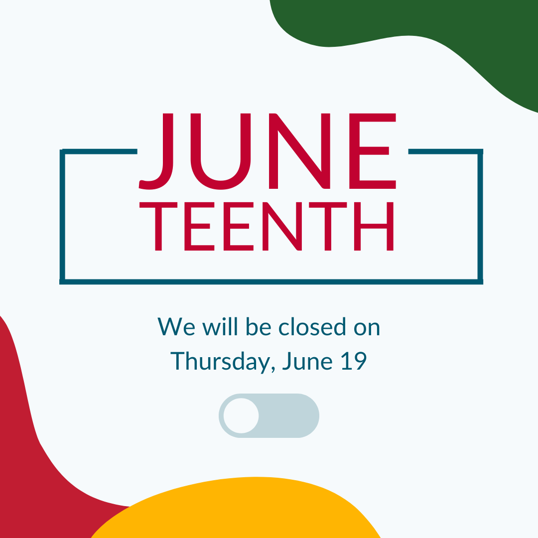 In observance of Juneteenth, a federal holiday, all Member Centers will be closed. We’ll resume normal hours on Friday, June 20.

#Juneteenth #bankingholiday #federalholiday