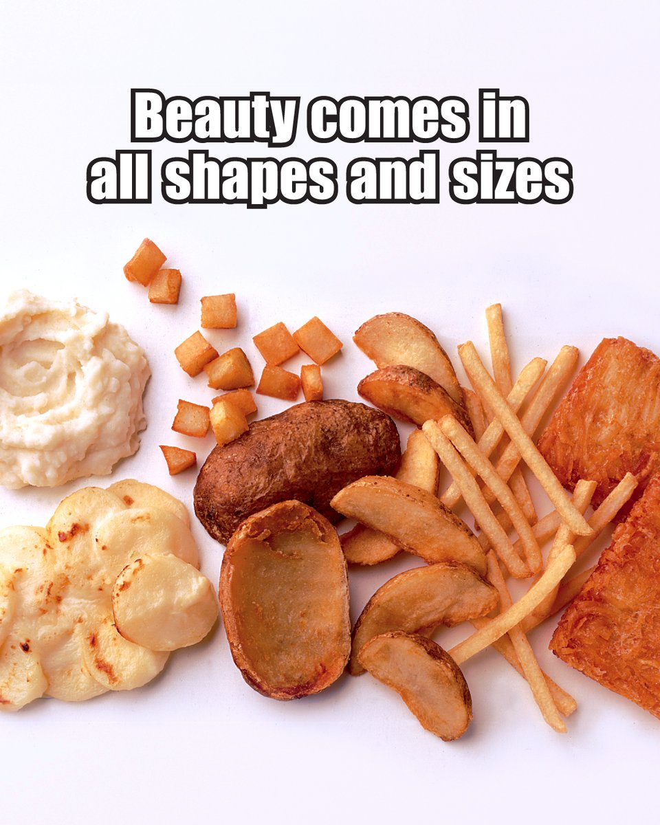 Big or small, crispy or creamy, every spud is a stud. 🥲