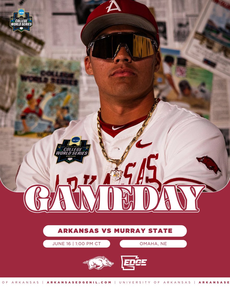 Arkansas Edge (@arkansasedgenil) on Twitter photo Comeback starts now! Time to cheer on the Hogs from wherever you are! Make sure you tune in!📺🐗⚾️ <a href="/RazorbackBSB/">Arkansas Baseball</a> Comeback starts now! Time to cheer on the Hogs from wherever you are! Make sure you tune in!📺🐗⚾️ <a href="/RazorbackBSB/">Arkansas Baseball</a>