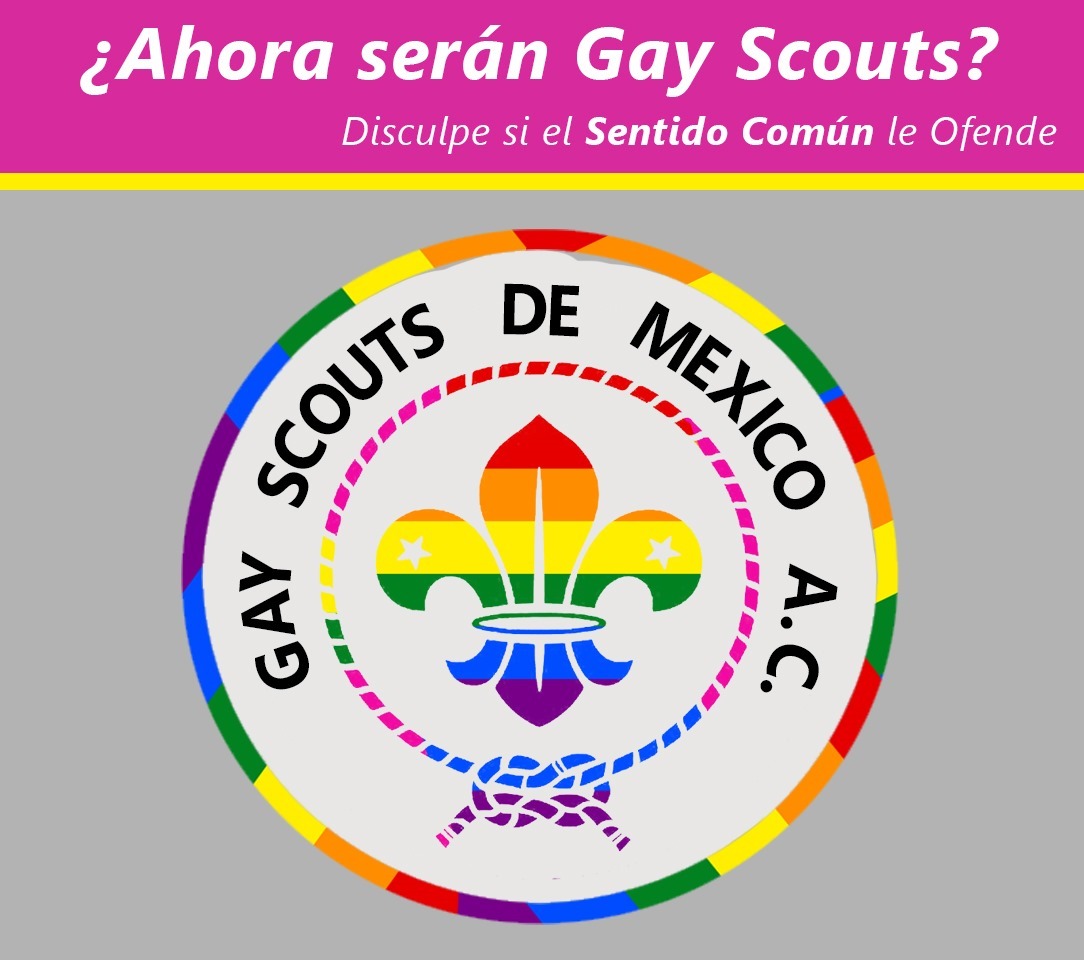 La Decadencia de los Boy Scouts de México

En 2013, inició el extravío de los Boy Scouts de EEUU al aceptar menores de edad homosexuales

En 2015, se permitió que los niños tuvieran líderes adultos homosexuales

En 2018, se aceptó que niñas formaran parte de los BOY Scouts (No de