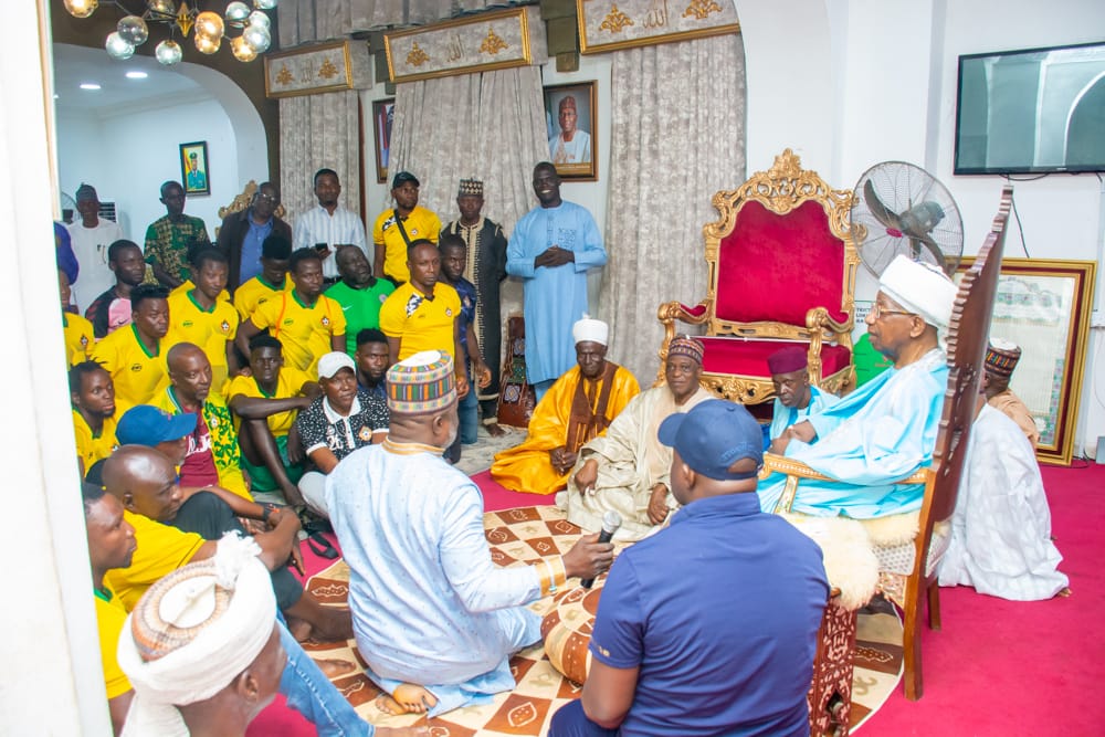 Emir of Ilorin Charges Kwara United to Remain Focused, Assures Team of Royal Support Ahead of FA Cup Final 

#FACupFinal
