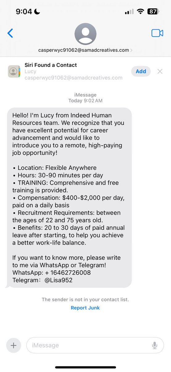 maggie_danisch's tweet photo. Who would fall for this? Me? Maybe https://t.co/s424WSV7Ng