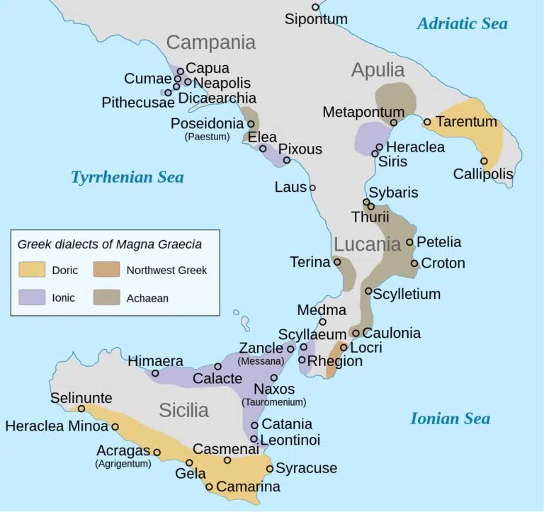BelinakiD's tweet photo. Why Was Italy Called Great Greece (Magna Graecia)?
#AncientGreece #ancientItaly #Croton #Cumae #GreatGreece #GreeceItaly
#MagnaGraecia #Odysseus #Sicily #SouthernItaly #Sybaris
https://t.co/Tw4TZEuI3Q
Map of Greek cities of Magna Graecia (Great Greece) https://t.co/UmBDCVnP90