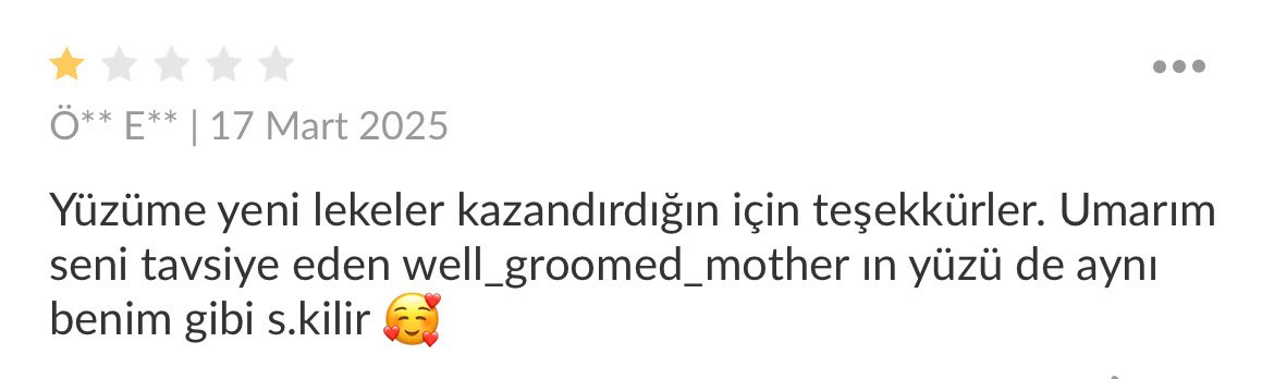 aycslvi's tweet photo. Doğru net bir müşteri yorumu 😅 https://t.co/AMgWI3wngk