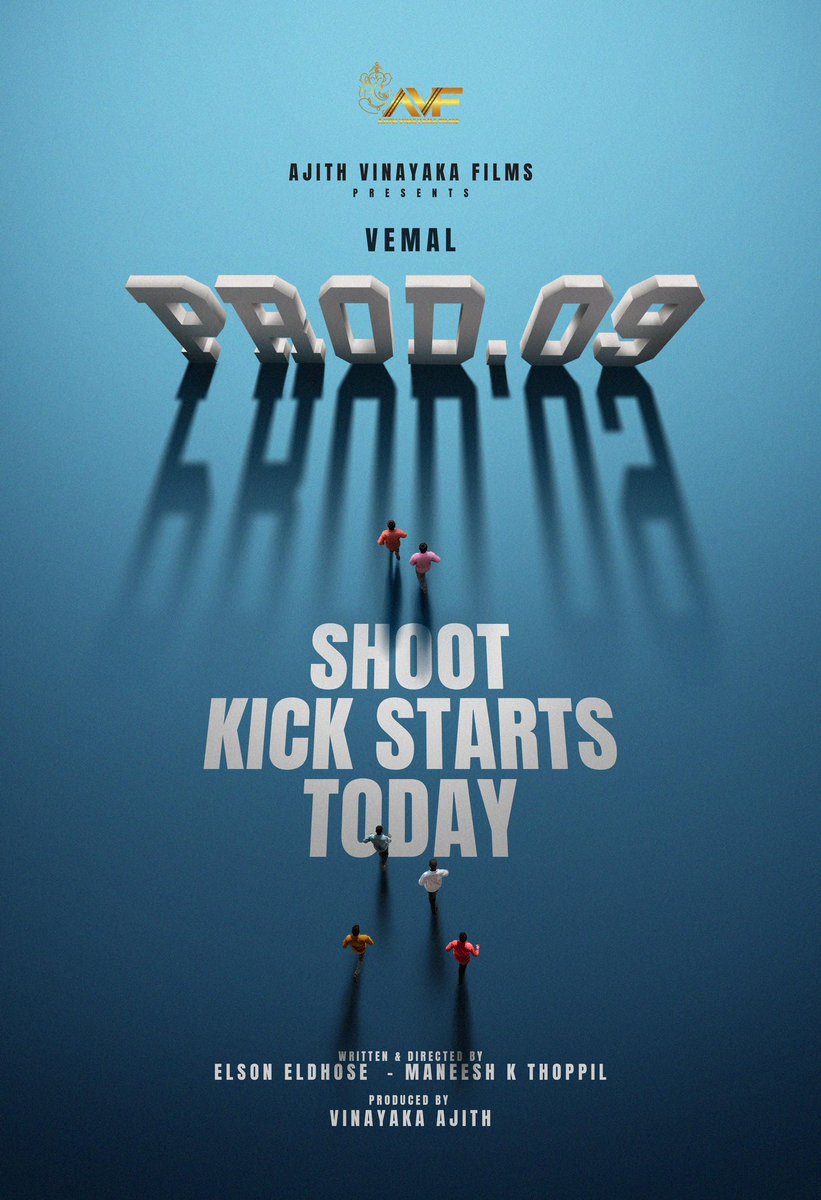 JijuSunny (@jsp2086) on Twitter photo Ajith Vinayaka Films Production No: 9 Shoot kick starts from Today. Let the Journey begins..
#VemalNext 💒🥁
<a href="/ActorVemal/">Actor Vemal</a> #SarathkumarS <a href="/ranjith_K369/">Ranjith Karunakaran</a> <a href="/ganesh_madan/">madan ganesh</a> <a href="/jsp2086/">JijuSunny</a> <a href="/KalathiRamkumar/">Ramkumar Kalathi</a> <a href="/teamaimpr/">Team AIM</a> Ajith Vinayaka Films Production No: 9 Shoot kick starts from Today. Let the Journey begins..
#VemalNext 💒🥁
<a href="/ActorVemal/">Actor Vemal</a> #SarathkumarS <a href="/ranjith_K369/">Ranjith Karunakaran</a> <a href="/ganesh_madan/">madan ganesh</a> <a href="/jsp2086/">JijuSunny</a> <a href="/KalathiRamkumar/">Ramkumar Kalathi</a> <a href="/teamaimpr/">Team AIM</a>