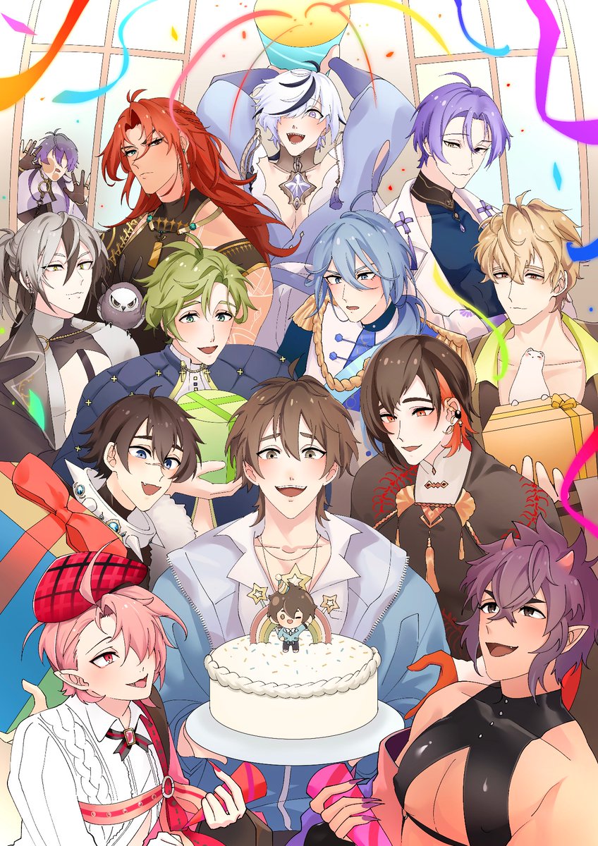 ij8vx's tweet image. エイト誕生日おめでとう🎉🎉🎊