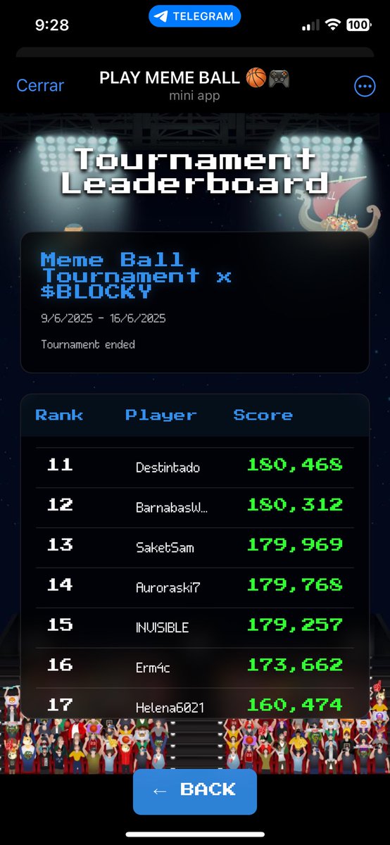 Will_Graph's tweet photo. @game5ball , tonight was quite complicated, calculating to make the exact points. In the end I ended up exceeding what I had thought 20 minutes before the tournament ended, I can only trust that someone was encouraged to enter the top 10 looking to break the scores of #1 https://t.co/AQv1CoSg9m