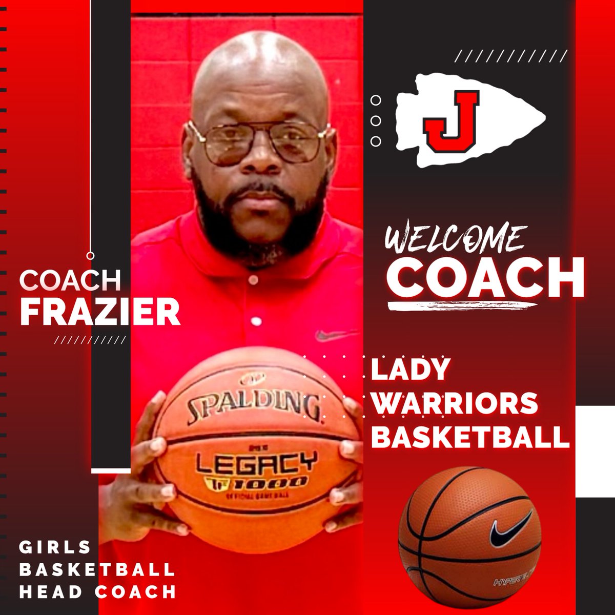Welcome Coach Frazier as the Lady Warriors Head Basketball Coach.

#warriorsatheltics #jtown #ladywarriors #jenningsathletics