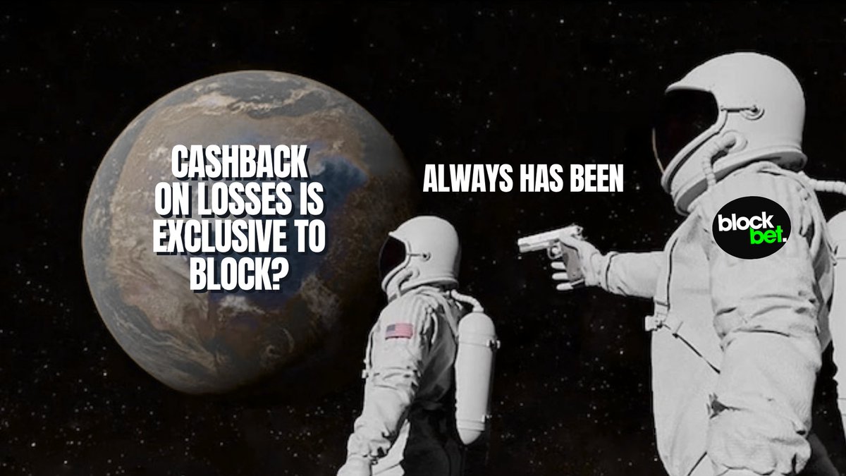 gm. ☕️

cashback day tomorrow, hope you've been betting in $BLOCK 😈