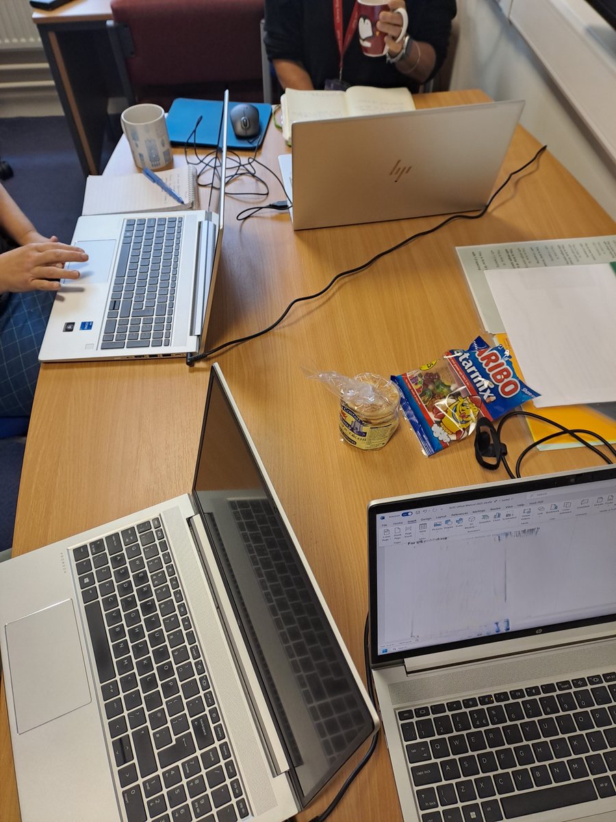 Swansea University Transcription Centre (@sutranscription) on Twitter photo The <a href="/SUTranscription/">Swansea University Transcription Centre</a> team have been busy this morning with our annual Office Manual review - fuelled by Haribo Starmix, Welsh cakes and tea 😀 #AlternativeFormats #accessibility The <a href="/SUTranscription/">Swansea University Transcription Centre</a> team have been busy this morning with our annual Office Manual review - fuelled by Haribo Starmix, Welsh cakes and tea 😀 #AlternativeFormats #accessibility