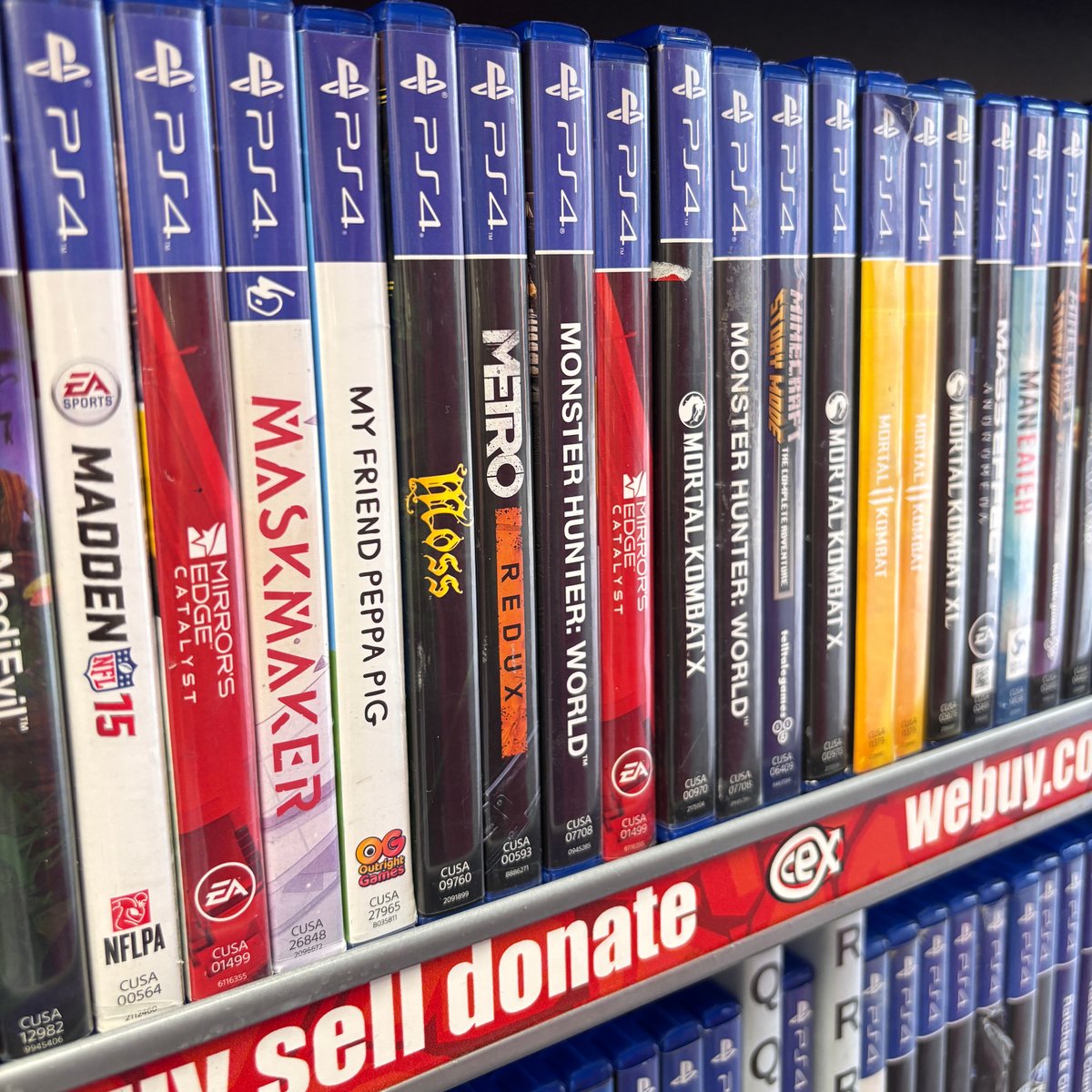 🎮 Ready to level up for less? Pop into CEX at The Belfry Shopping Centre and browse a huge selection of pre-loved games at unbeatable prices! 💸✨

Game smart. Play more. Spend less. 👾🎉

#CEX #TheBelfryShoppingCentre #PreLovedGames #GameOnABudget