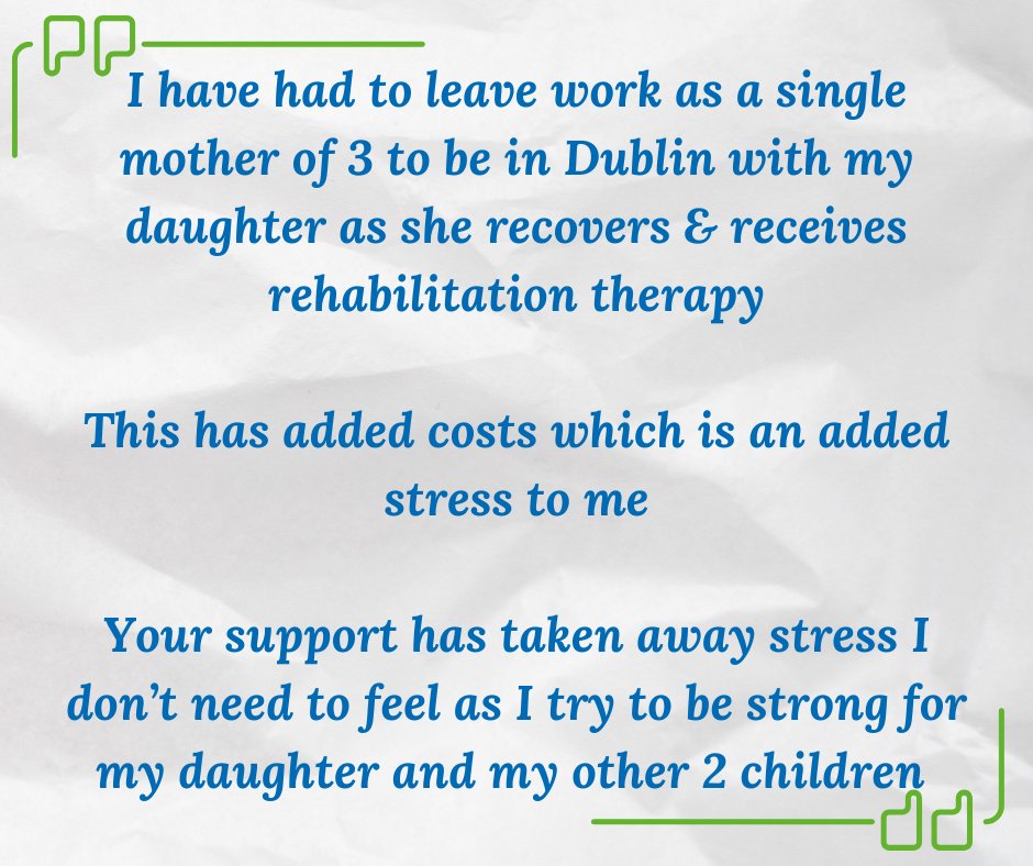 Cliona’s (@clionasfdn) on Twitter photo Enabling a mother to be strong for her sick daughter & her 2 other children!
That is the impact of your support 💙
#MakingADifferenceTogether #HelpingUsHelpOthers #Mondaymotivation Enabling a mother to be strong for her sick daughter & her 2 other children!
That is the impact of your support 💙
#MakingADifferenceTogether #HelpingUsHelpOthers #Mondaymotivation