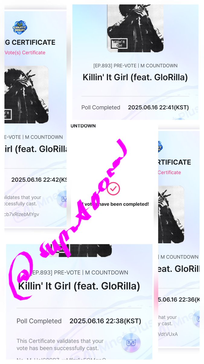Supert0ona's tweet photo. VOTE 5X! https://t.co/8GRJppJft9