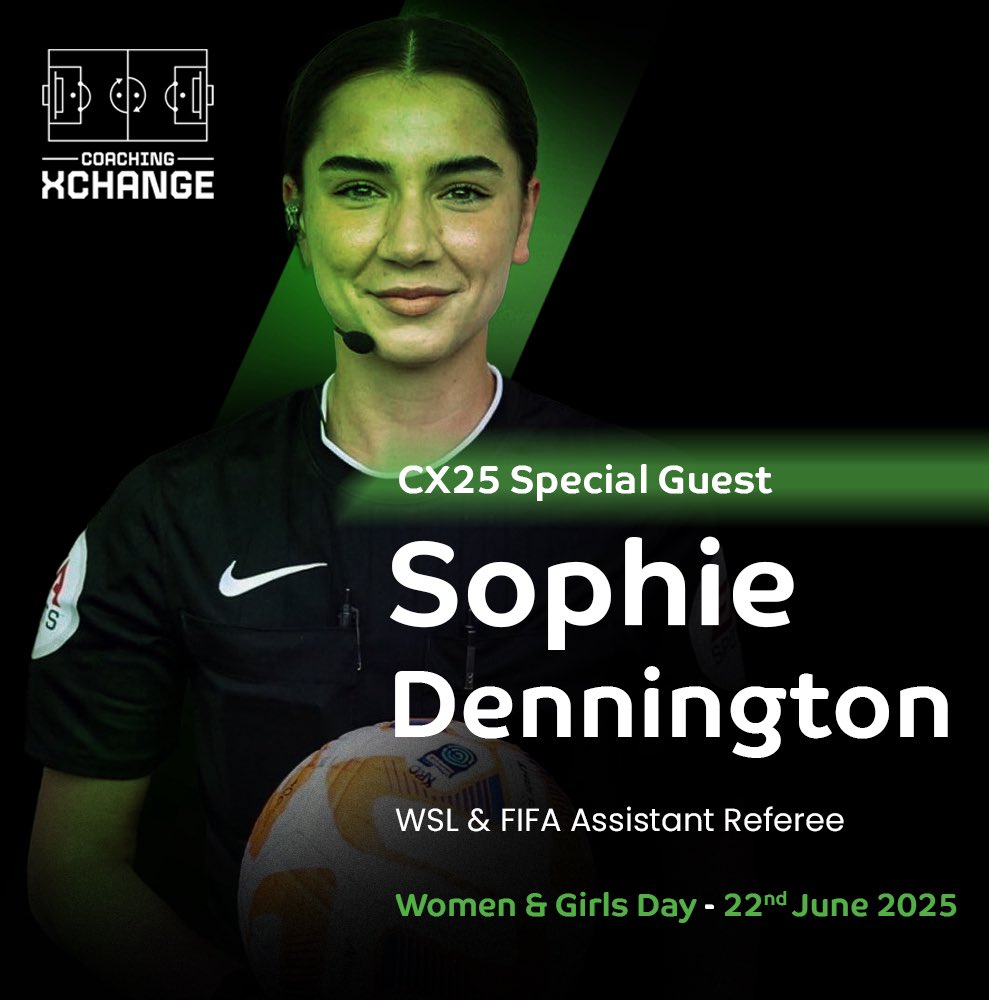 Coaching Xchange (@coachinxchange) on Twitter photo This Sunday sees our Curious Coach series come to an end with our Women & Girls day in partnership with <a href="/LondonFA/">London Football</a>
6 Hours FA CPD
Lots of opportunity to learn and network
Only 4 tickets remaining
💻 bookwhen.com/londonfa/e/ev-… This Sunday sees our Curious Coach series come to an end with our Women & Girls day in partnership with <a href="/LondonFA/">London Football</a>
6 Hours FA CPD
Lots of opportunity to learn and network
Only 4 tickets remaining
💻 bookwhen.com/londonfa/e/ev-…