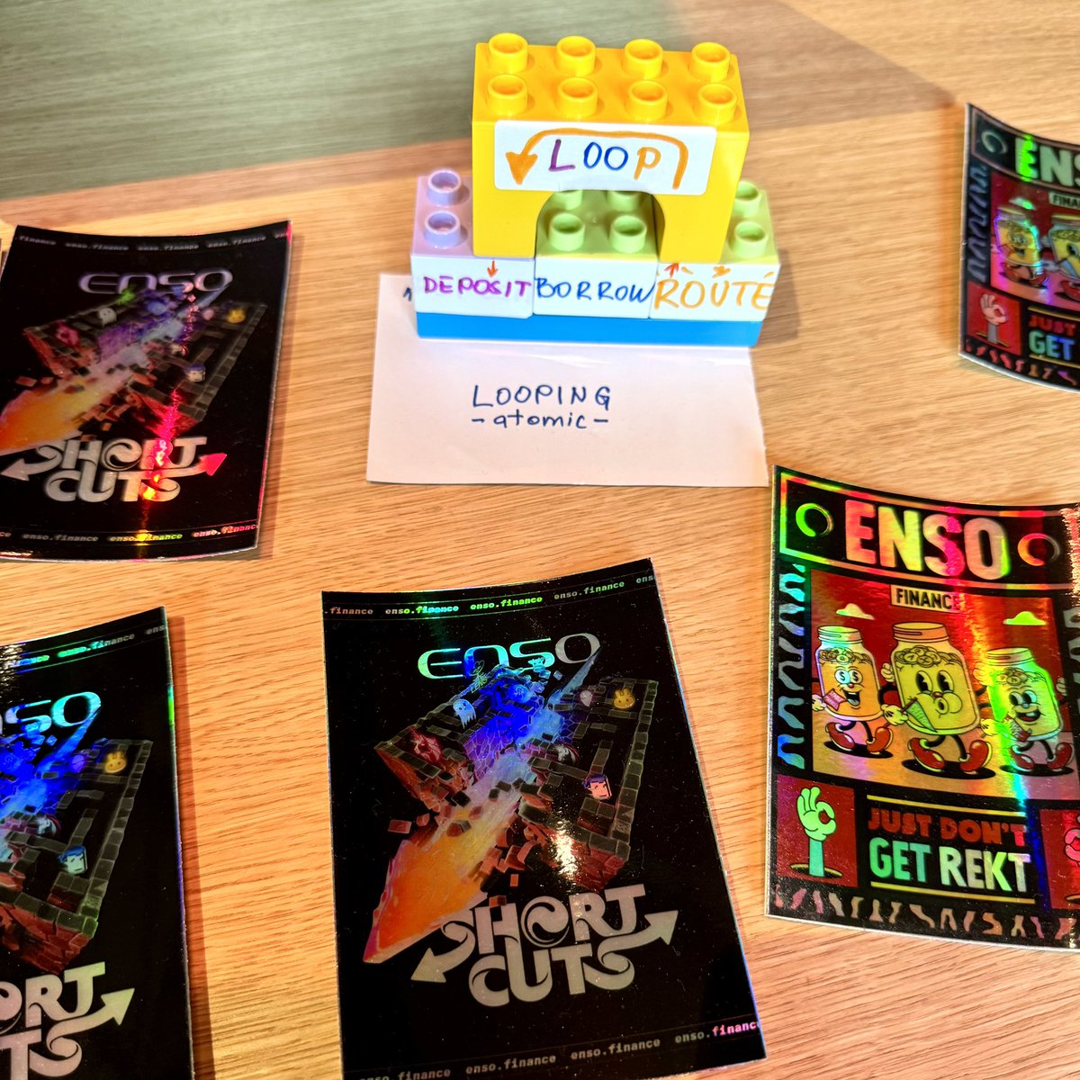 We‘re at @dappcon_berlin. Come by and say hi!

And find out why we brought legos