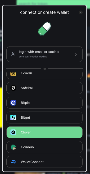 Lucent_Network's tweet photo. GM community☀️ Ann: Did you know that you can still use clv wallet on @pumpdotfun ($pump.fun)
#clvwallet #useful #CryptoWallet