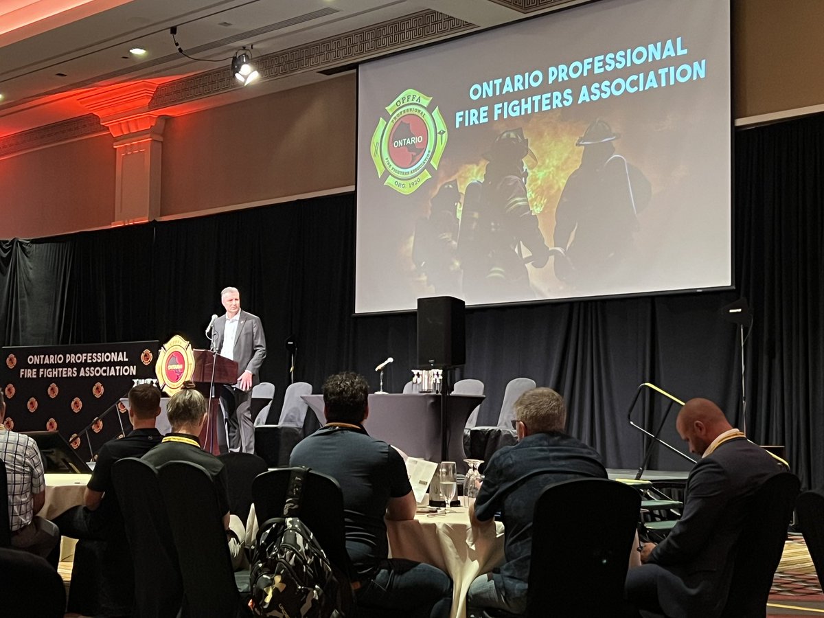 Looking forward to productive days and networking with Brothers &amp; Sisters across the Province at the <a href="/opffa/">OPFFA</a> Annual Convention.