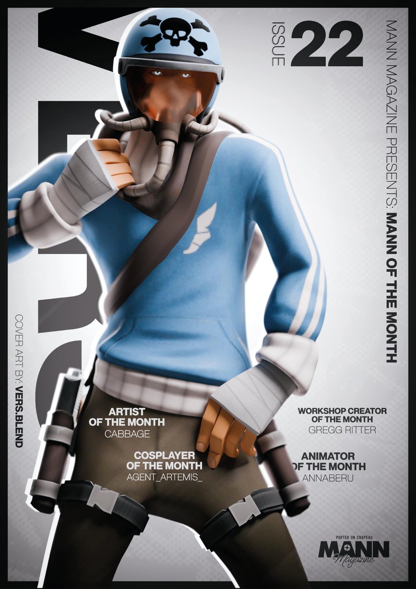 MANNMagazine's tweet image. In a DASTARDLY maneuverer , Issue 22 has launched and with it an amazing display display of artists , animators , workshoppers and cosplayers!! #TF2
It's too hot outside right now , stay inside and read &lt;3
mannmagazine.tf/index.php/june…