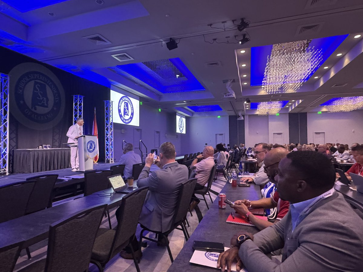 Alabaster City Schools (@alabasterk12) on Twitter photo Proud to have our very own Superintendent Dr. Wayne Vickers preside as SSA President over the 2025 SSA Summer Conference! <a href="/SSA_Supers/">SSA, School Superintendents of Alabama</a> Proud to have our very own Superintendent Dr. Wayne Vickers preside as SSA President over the 2025 SSA Summer Conference! <a href="/SSA_Supers/">SSA, School Superintendents of Alabama</a>