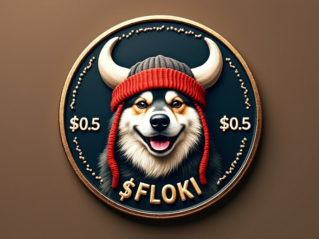 Giantv4v's tweet photo. $FLOKI aiming for $0.5 in this bull run! 🚀 https://t.co/YuLSCaSgYf