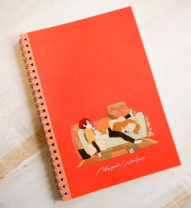 ③There are 4 types of stationery with new illustrations. Please check them out as well! Notebook(84p/A5) Clear folder(A5) Sticker set Magnetic sticker