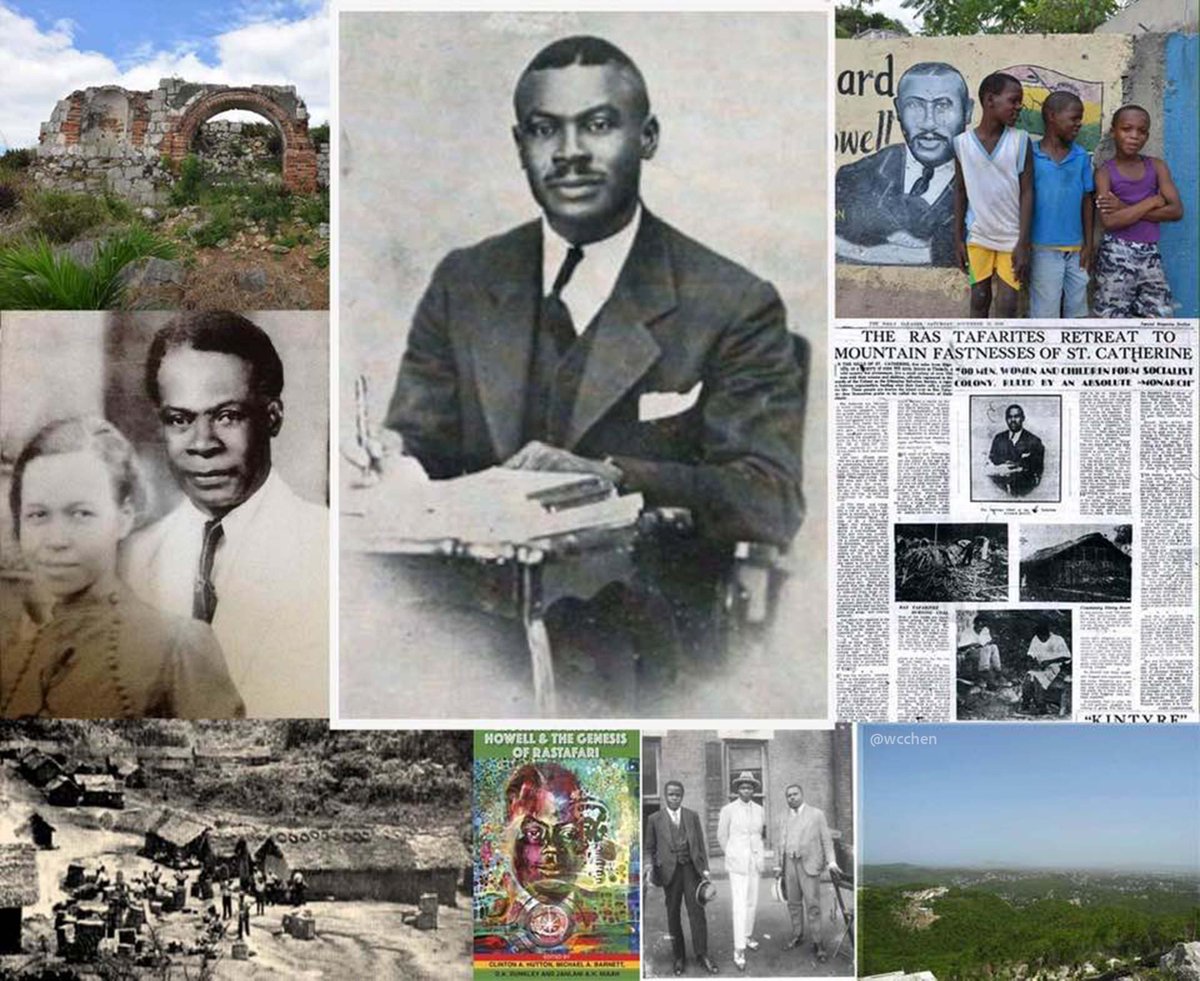 Leonard Howell (16 Jun 1898 – 25 Feb 1981) #Jamaican religious leader; “The First Rasta", born 127 years ago today, in Crawle River, Clarendon. One of first preachers of #Rastafari movement. 1940 founded Pinnacle; first Rastafari village, near Sligoville, Saint Catherine.