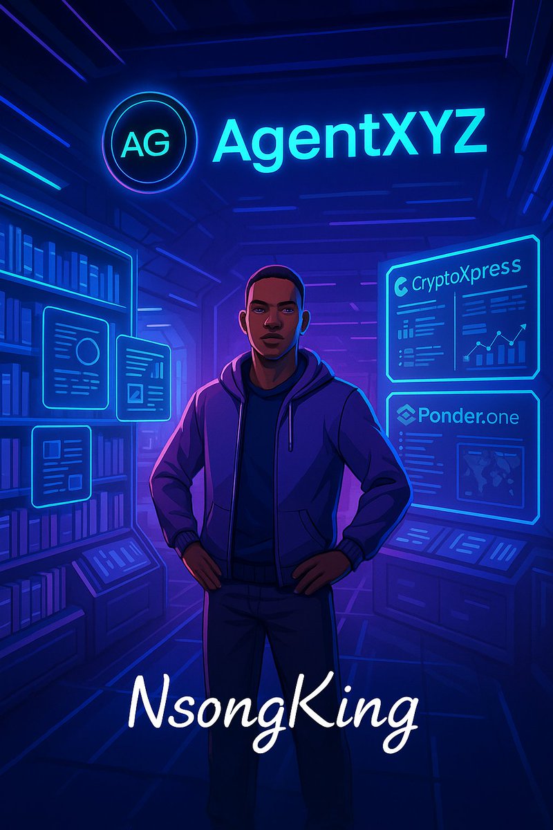 EkanemNsongurua's tweet photo. Forget the chaos. Focus on the mission. 🎯
With @AgentXYZ_ai, I track quests, manage tasks, and earn rewards, all from one sleek AI dashboard.
No spreadsheets. No missed deadlines. Just results.
This is how we win in Web3.
#AgentXYZ #Web3Productivity #CryptoTools