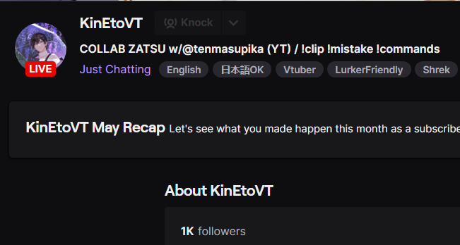 KinEto46's tweet photo. 1KKKKKKKKKKKK
thank you guys so much for 1k ๐ฎ
#KinEtoโ#Vtuber โ#ENvtuber https://t.co/IBqK61I2ZD